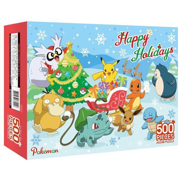 포켓몬스터 직소퍼즐 500pcs 포켓몬 해피 홀리데이 취