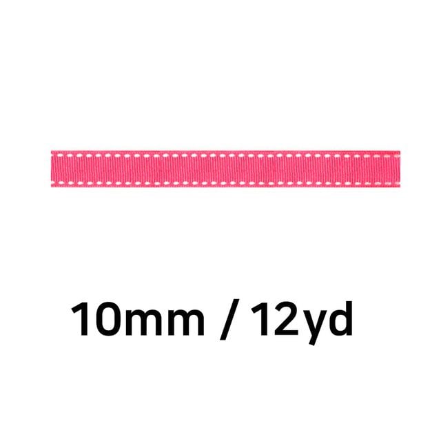 골직 스티치롤 폭10mm 체리 포장재료 만들기자재