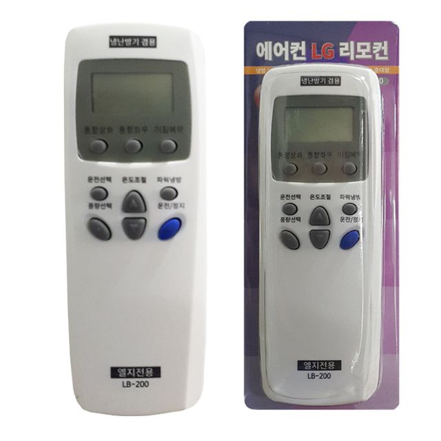 LG에어콘 냉난방기 자동설정 리모콘