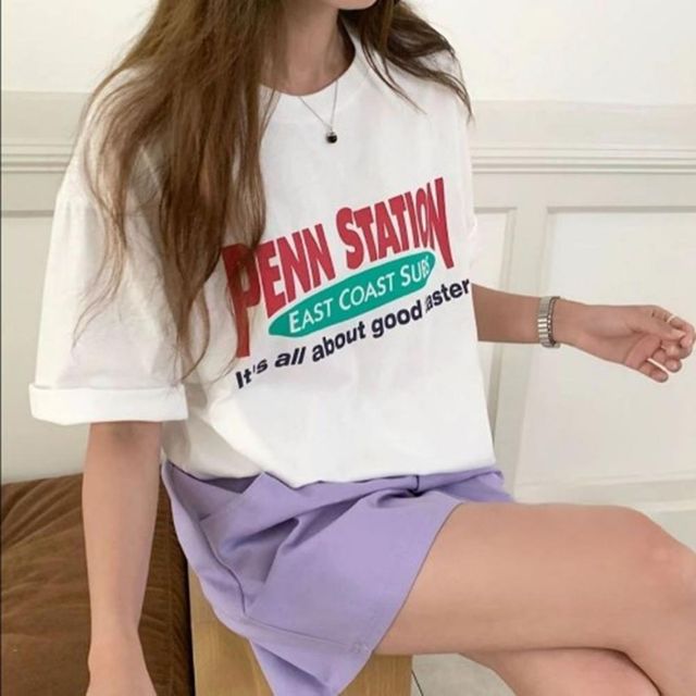 티셔츠 반팔 편안한 가성비 여성의류 빅사이즈티셔츠