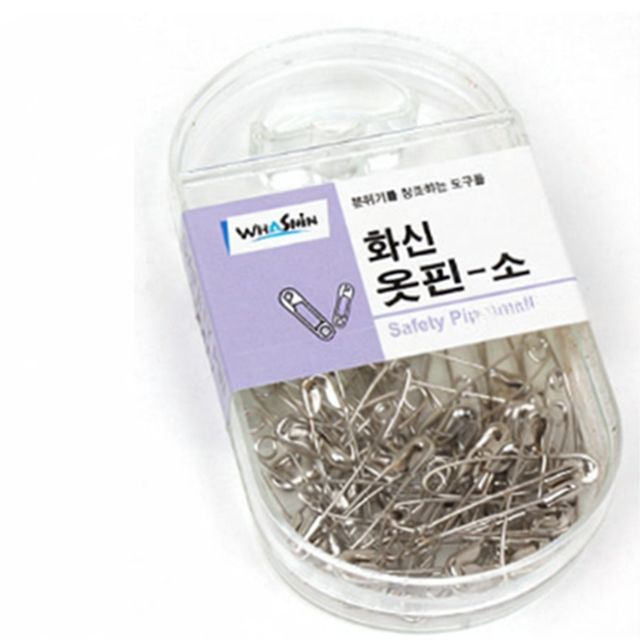 화신 옷핀 소 수선핀 셔츠옷핀 고정옷핀 의류옷삔 의류핀