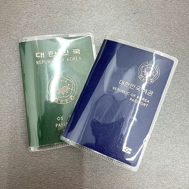 투명 여권커버