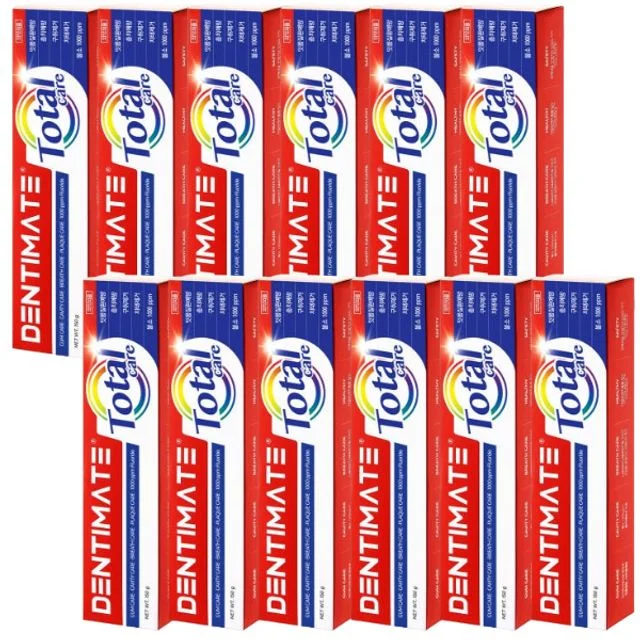 크리오 클리오 덴티메이트 뉴 토탈케어 치약 150g 12개
