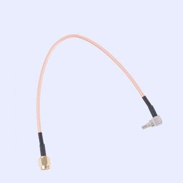 안테나 변환 케이블SMA(M) to CRC9(M) 꺾임 20CM