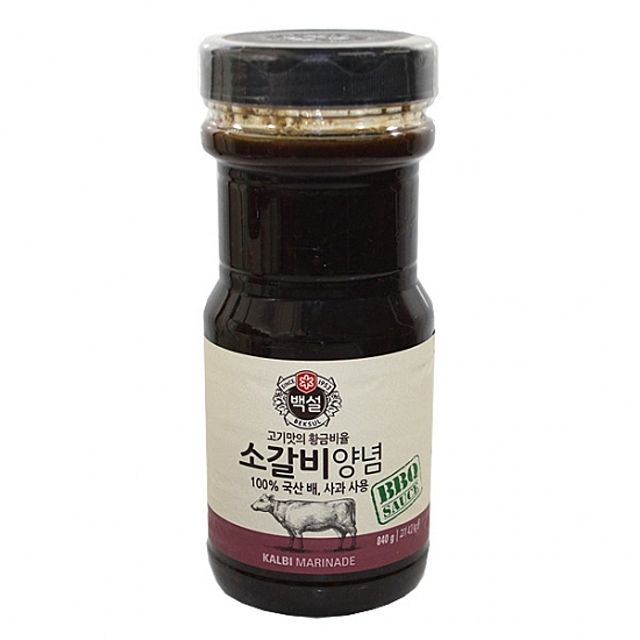 백설 소갈비양념 840g, 갈비찜 양념장 냉동 간편조리식품
