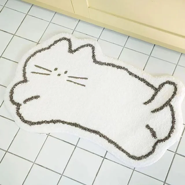 고양이 발매트 러그 욕실 주방 매트 귀여운 인테리어