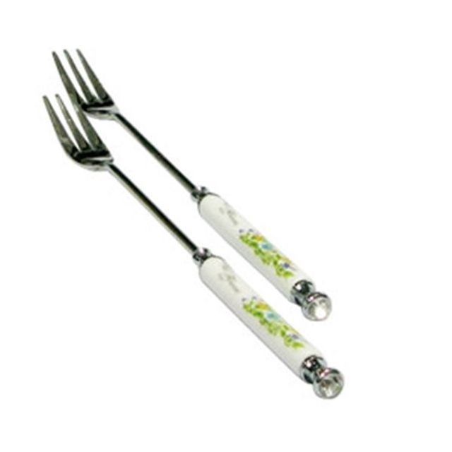 백산 포크 양식기 커트러리 디저트 포크 2개 14cm