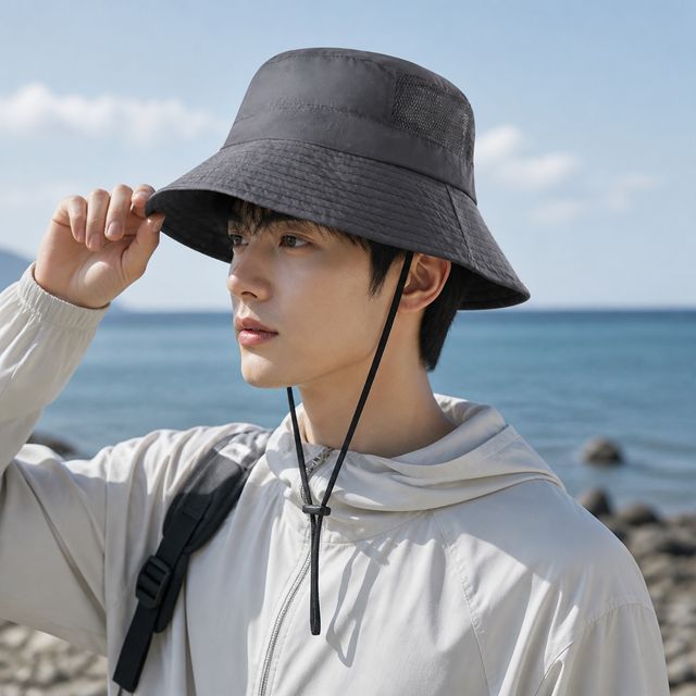 남녀공용 사파리햇 폴딩 등산용 챙모자 아웃도어 서핑용 모자