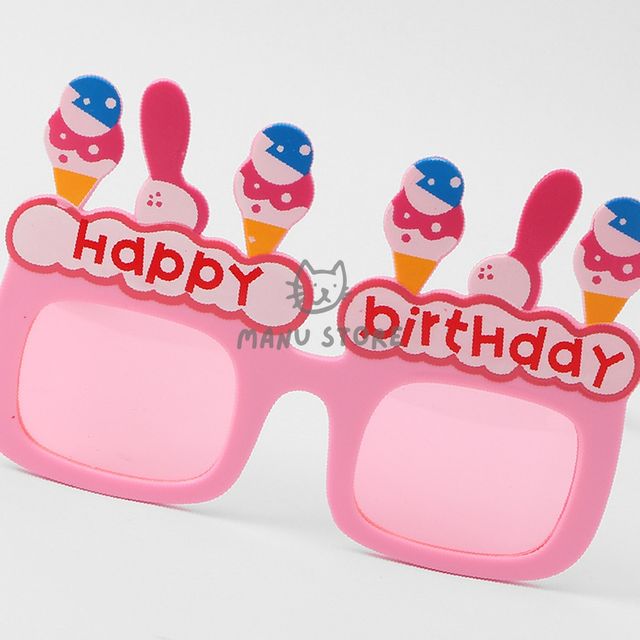 파티용품 파티선글라스 생일 파티 안경 핑크