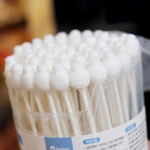 면봉 60p 면봉 펫크린 미용용품 강아지 강아지