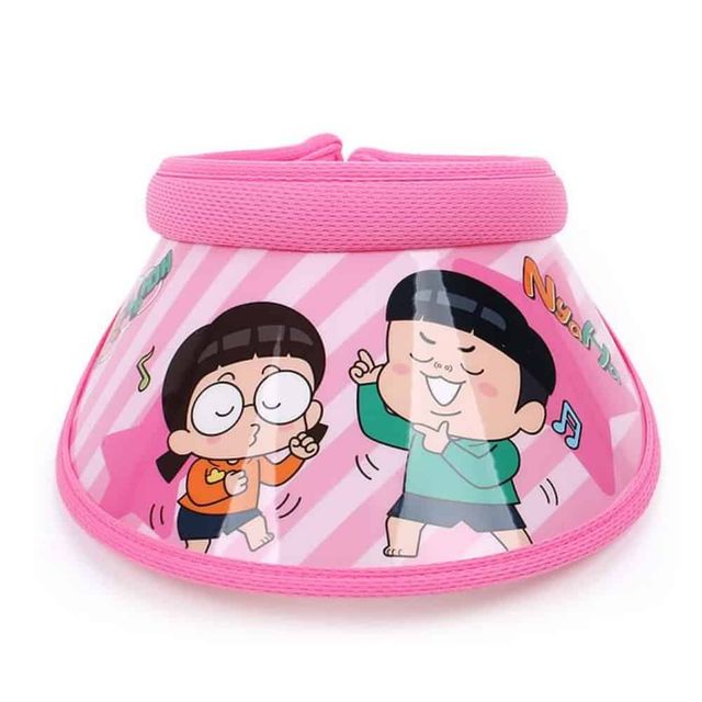 흔한남매 핑크썬캡 아동용모자 키즈여름모자 유아여름모자