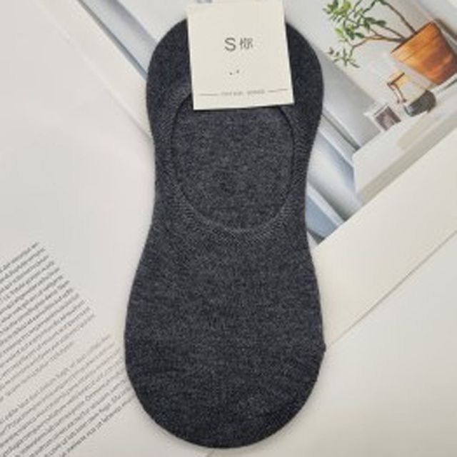 남성양말 여름 페이트 안벗겨지는 양말 덧신 진그레이