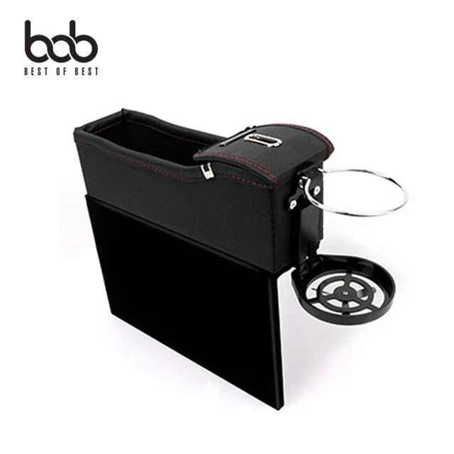 bob 퐁당 차량용 사이드포켓 수납 컵홀더 동전케이스