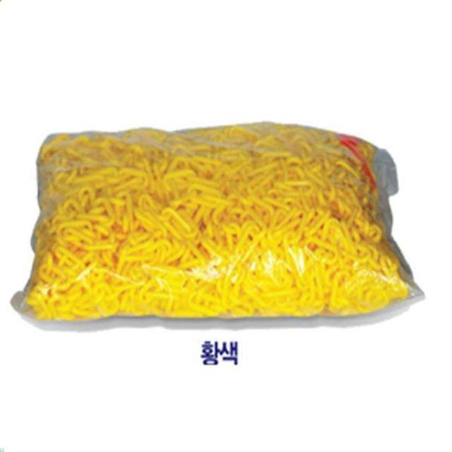 PVC체인 PVC체인 황색봉지_8mmX50m (1EA)