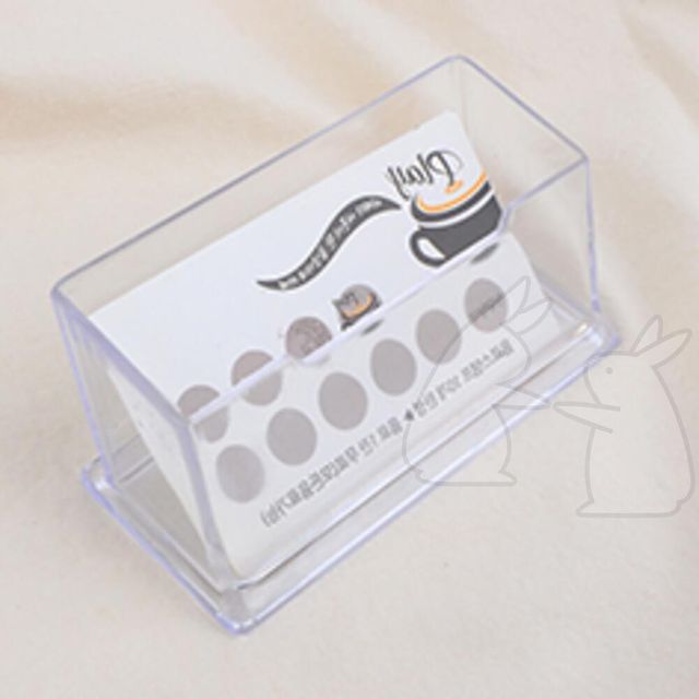 명함꽂이 안내데스크 보관함 진열대 포토카드 투명