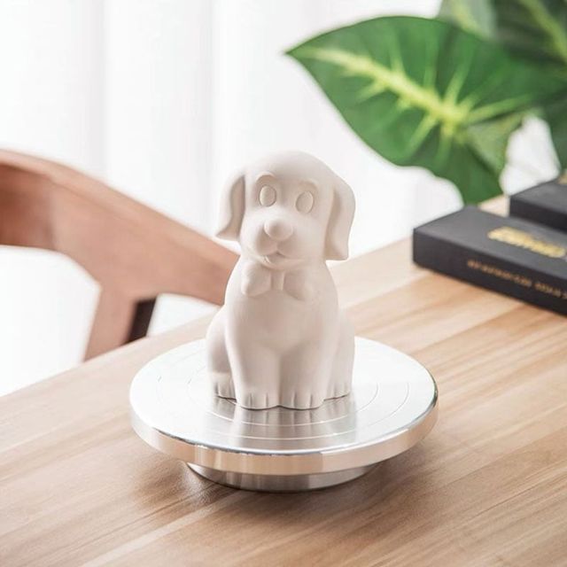 부드러운돌림판 알루미늄 원형 도자기 돌림판 25cm