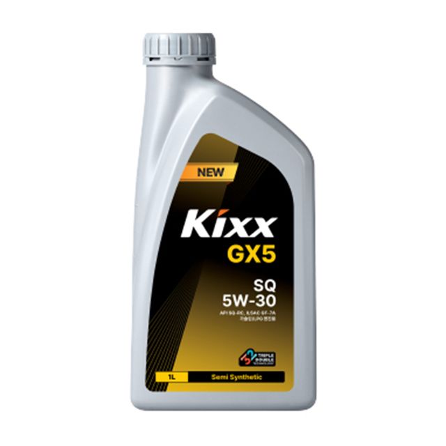 고급 엔진 오일 가솔린 Kixx GX5 SQ 5W 30 12 / 1L BX 오토바이 스쿠터 연료