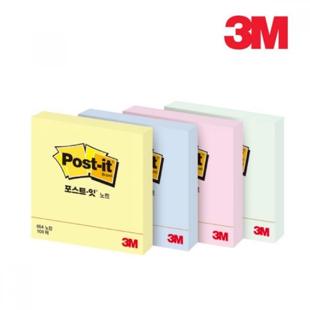 3M 포스트잇 노트 76mmx100매