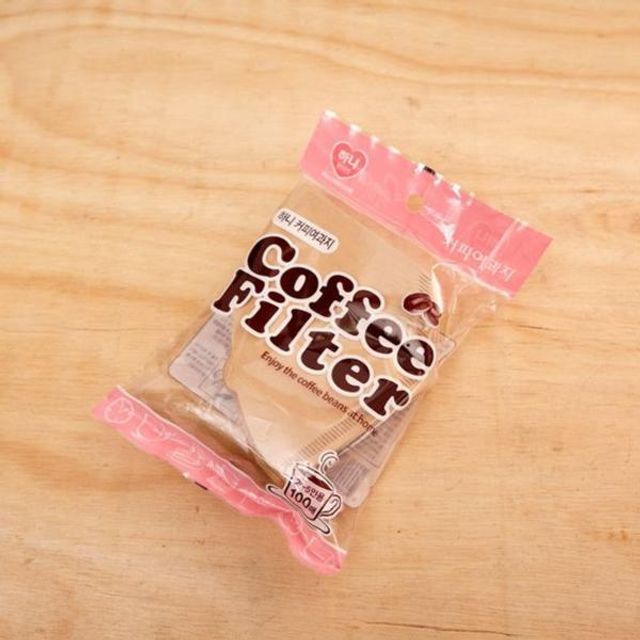 커피용품 커피필터 100매 커피여과지 거름종이 여과지