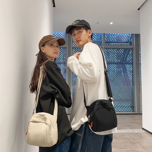 남녀 나일론가방 여행용 보조가방 학생가방 크로스백