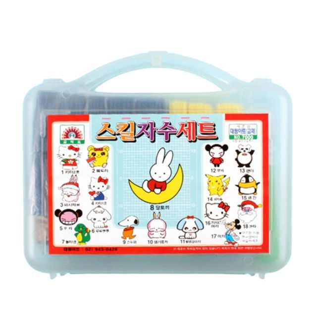 스킬자수 실과 만들기 만들기재료 자수공예 학습