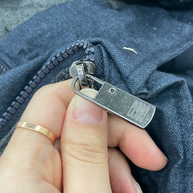 P1 고리형 만능 지퍼고리 손잡이 블랙 5P