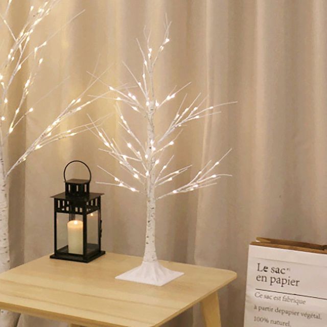 자작나무 LED 무드등 90cm 인테리어장식품 디스플레이등