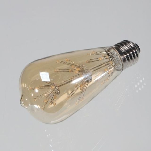 에디슨 LED 램프 눈꽃 ST64-G 1.8W