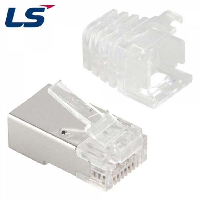 LS전선 CAT.6/6A STP RJ-45 Snap 플러그(100개) LS-MP-SC-RJ45-EZ-C