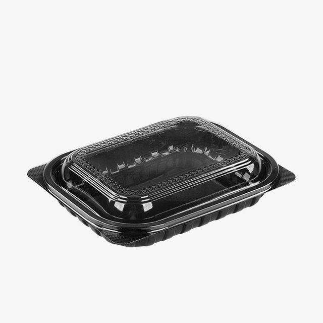 TBZ 사각 샐러드 포장용기(175x135x25) 뚜껑포함 600개SET