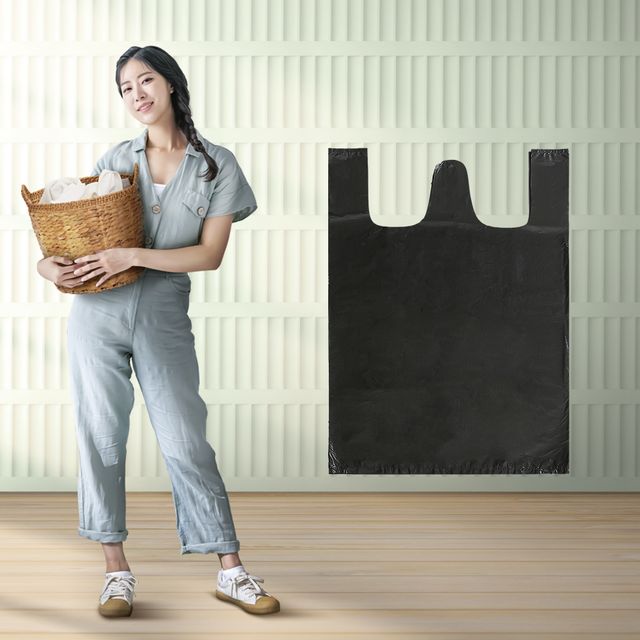 비닐봉지 시장봉지 대형 검정 비닐봉투 20매입 주 (60x90cm)