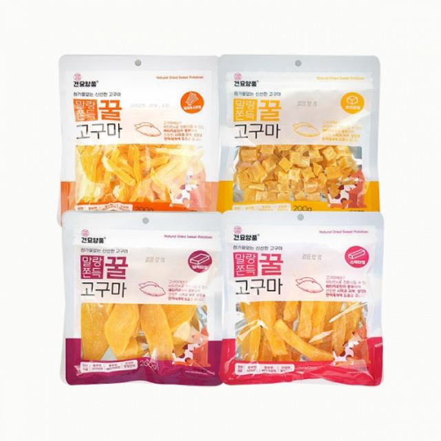 말랑말랑 꿀고구마 고양이 간식 200g 5개 묶음