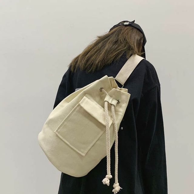 복조리메신저백 2컬러 1P 크로스백 슬링백 포켓 가방