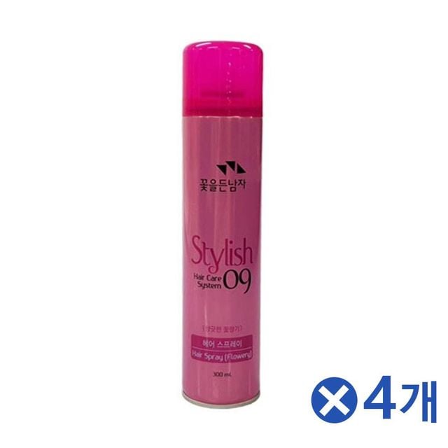 TBZ 후로랄향 꽃을든남자 헤어스프레이x4개 헤어무스