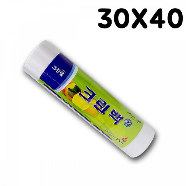 TBZ IS 크린랲 크린롤백 30X40 200매