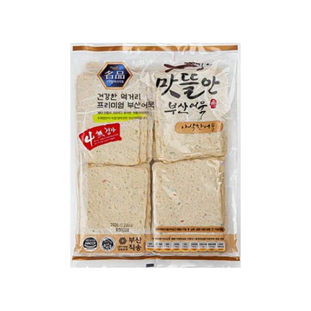 맛뜰안 부산쌀어묵 소각 야채사각어묵 900g