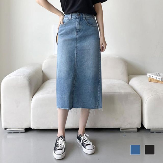 여자치마 20대 데이트 정장스커트 선물 롱스커트 5부