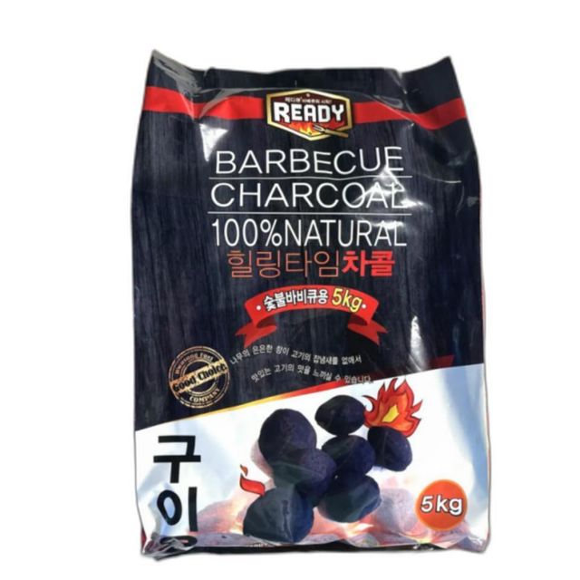 바베큐용 숯불 캠핑 그릴 야외 화로대 장작 5kg