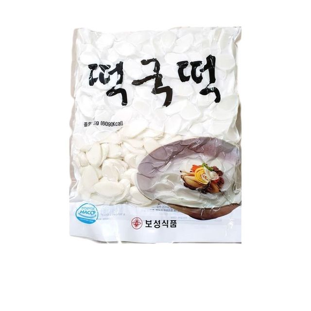 식자재 식재료 도매 유통 떡국떡 보성 3K x5개