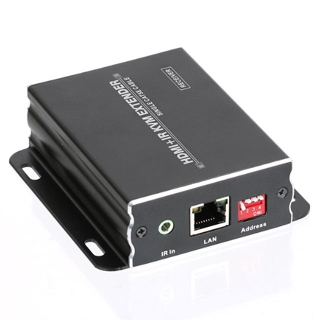 HDMI KVM 리피터 120m 증폭기 모니터연결 수신기 통신모듈 화면복제