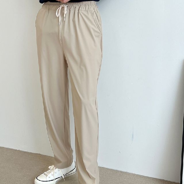 데일리 남자 스판 팬츠 밴딩 바지 긴바지 4컬러