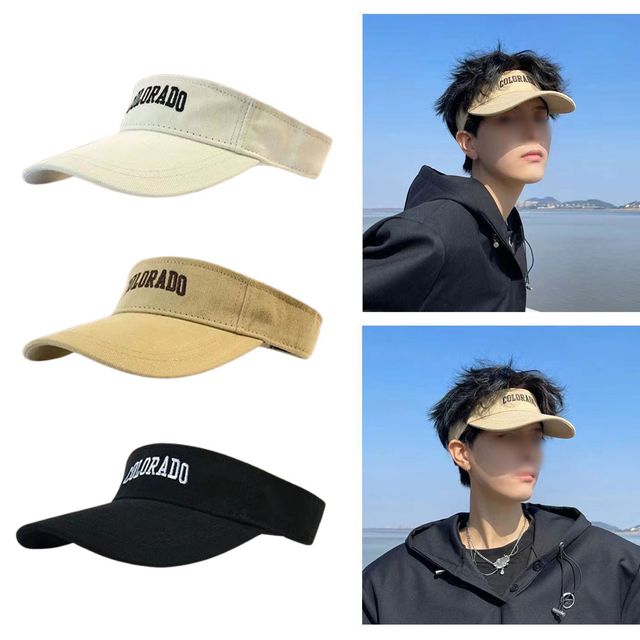 콜로라도 자수 챙넓은 썬캡 바캉스 여성 선캡