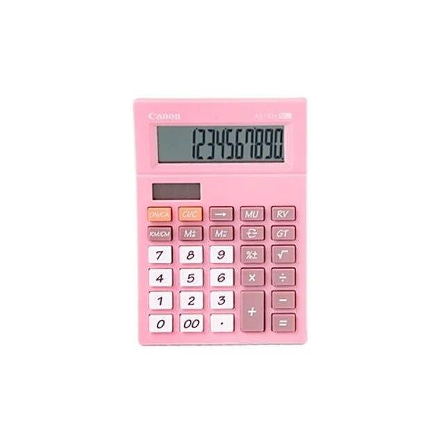 캐논 계산기 AS-120V.핑크/PPK