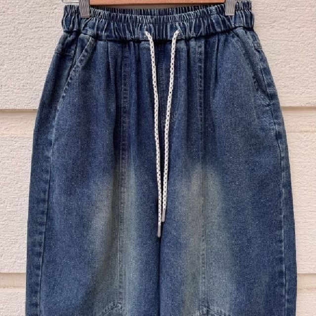 여성 청바지 와이드 슬랙스 통바지 바지 팬츠