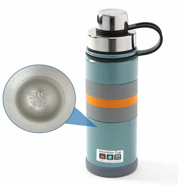 휴대용 보온병((500ml) (블루) 음료보틀 휴대물통