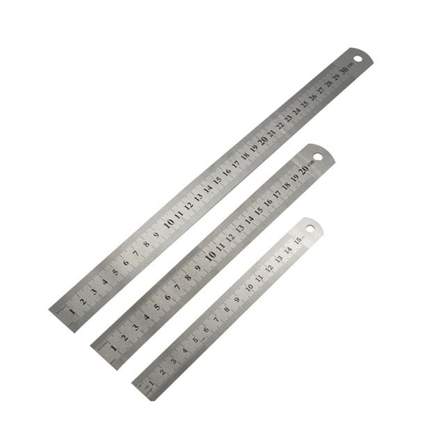 스테인레스철자 눈금직자 금속재단자 목공작업자 150mm 눈금직자