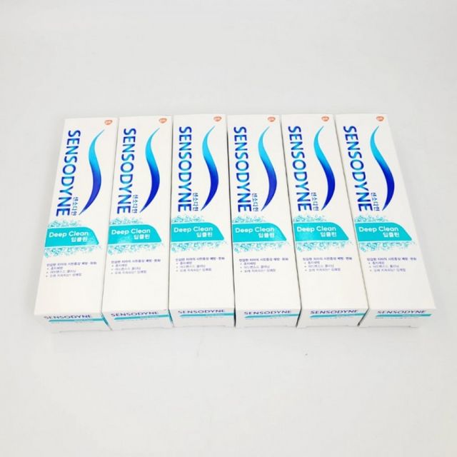 민감 구강 케어 딥클린 민감성 치약 120g 6개