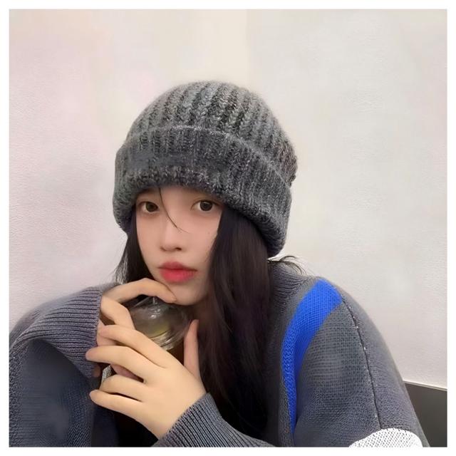 코지 롱비니 니트 모자 남녀공용 러닝 패션 비니