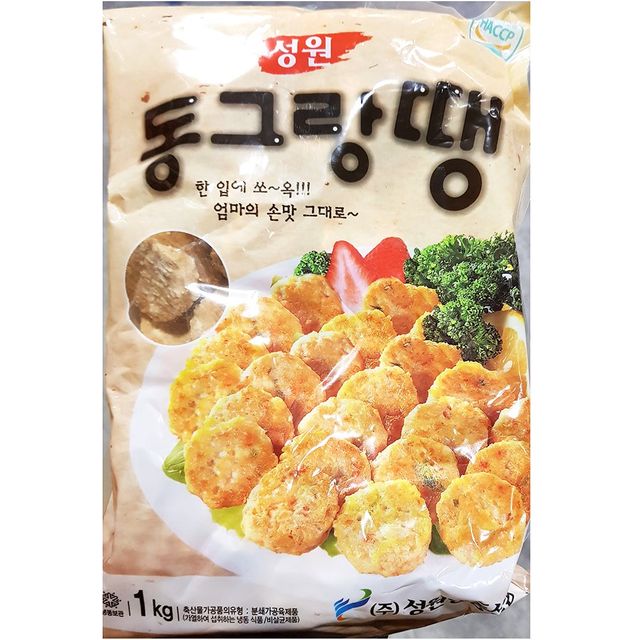 업소용 식당 식자재 재료 성원 동그랑땡 1Kg 냉동