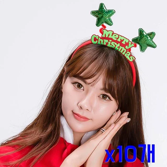 TBZ 크리스마스파티 헤어포인트 로고머리띠 x10개